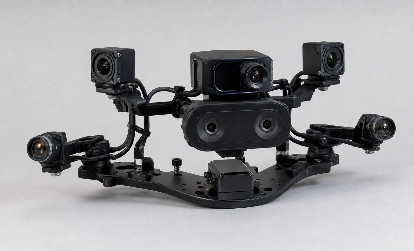 Custom rig modular physical-AI capture stack